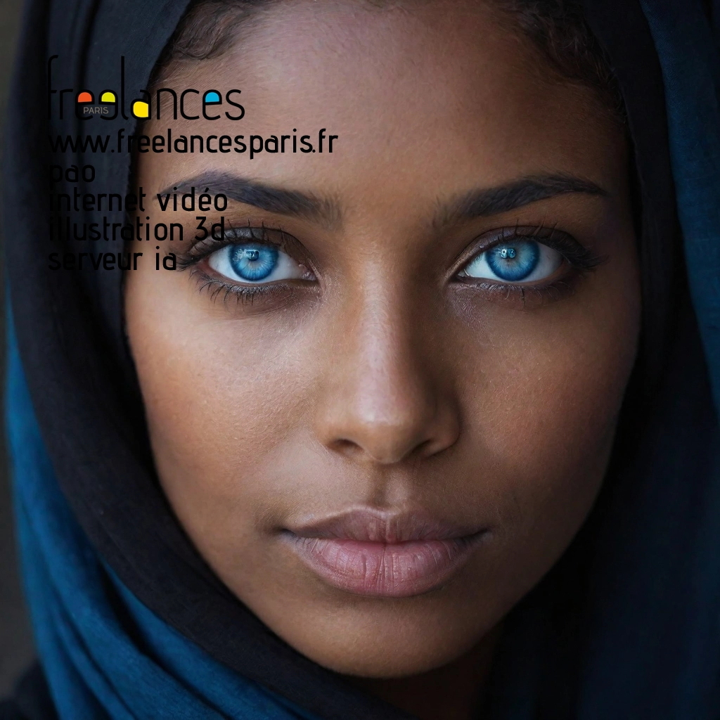 Pao mise en page internet vidéo illustration 3d serveur IA générative AI freelance paris studio de création magazines 73bq7w00